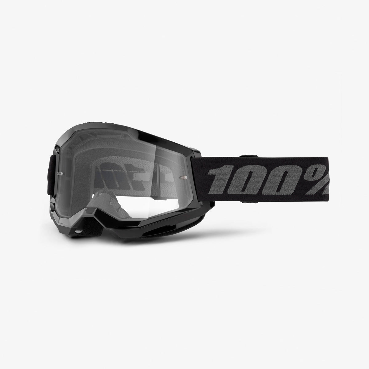 Masque 100% STRATA 2 Junior Noir Écran Clair