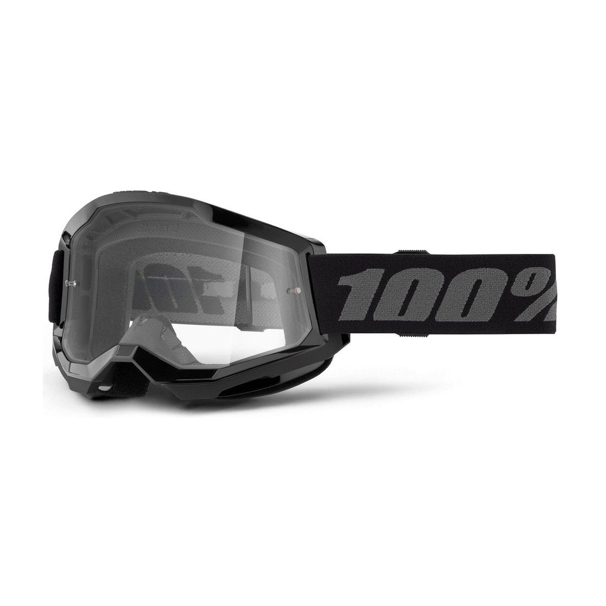 Masque 100% STRATA 2 Junior Noir Écran Clair