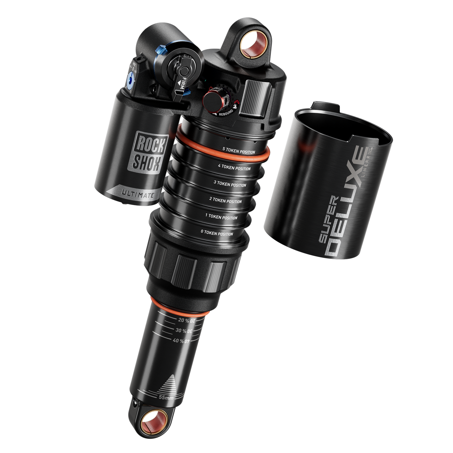 Amortisseur ROCKSHOX SUPER DELUXE ULTIMATE RC2T LINEAR XL D1 pour Specialized Levo (S2-S6) 2023+
