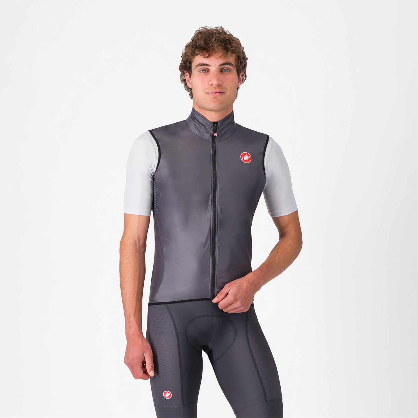 Veste Sans Manches CASTELLI ARIA Gris Foncé