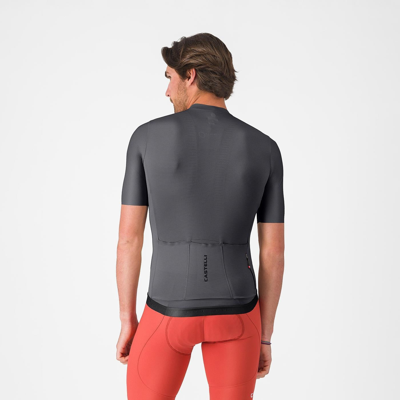Maillot CASTELLI ESPRESSO 2 Manches Courtes Gris