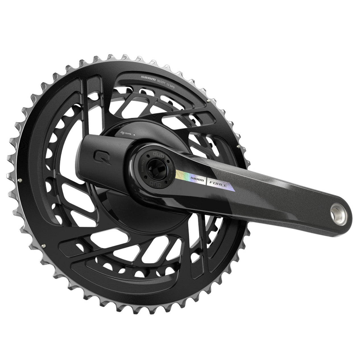 Pédalier Double 12V Capteur de Puissance SRAM FORCE AXS DUB