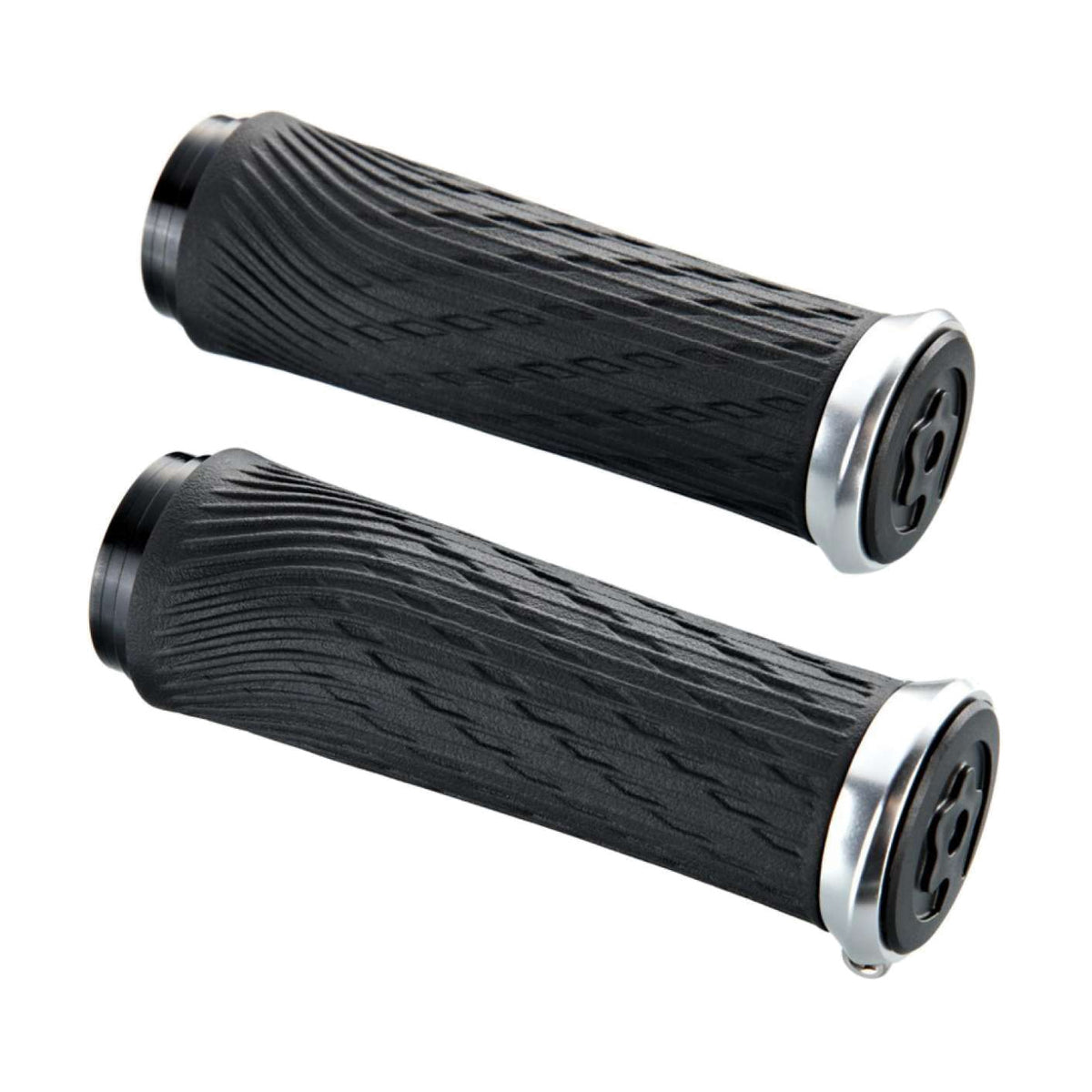Grips SRAM pour Poignées Grip Shift Noir/Argent (122mm)