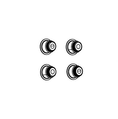 Kit de Visserie SRAM pour Moteur Pédalier BOSCH/FAZUA (x4)