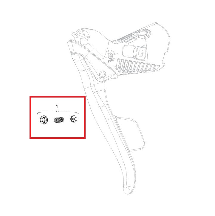 Kit Ressort SRAM pour Levier FORCE/RED E-TAP AXS (x1)