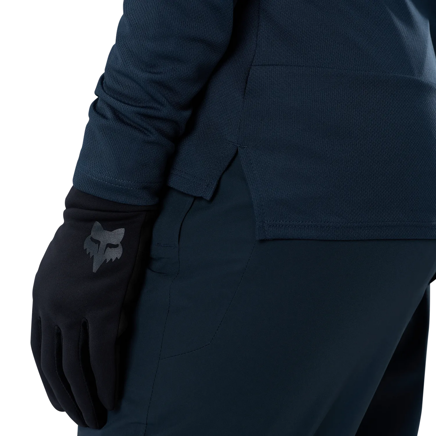 Maillot FOX RANGER FOX HEAD Femme Manches Longues Bleu