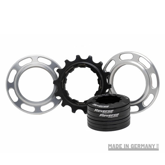 Kit Single Speed REVERSE COMPONENTS EXPERT pour Corps HG Argent