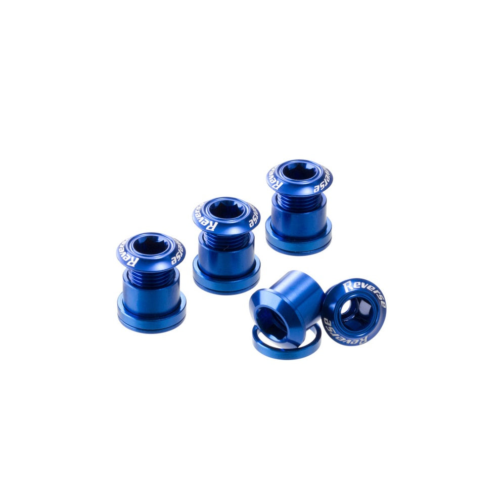 Kit 4 Vis Cheminée REVERSE COMPONENTS Bleu