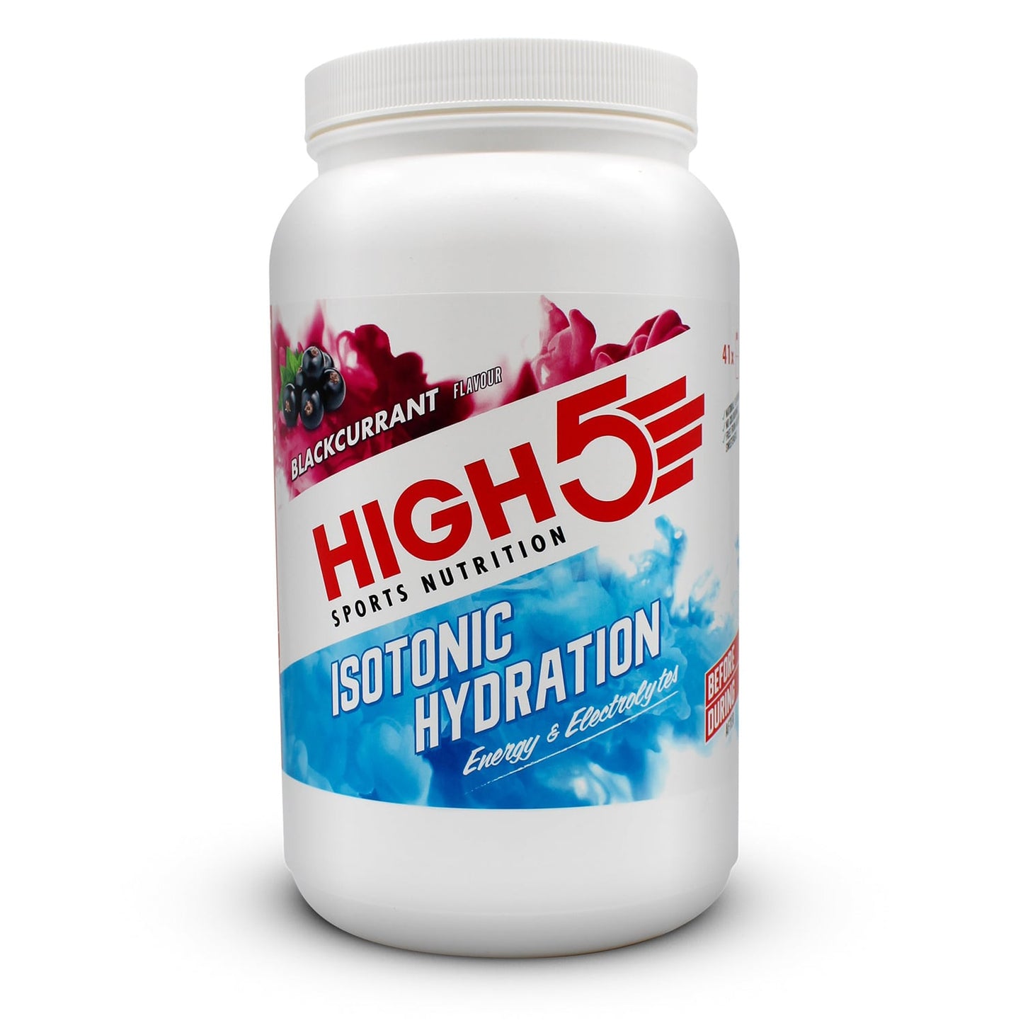 Boisson Énergétique HIGH5 ISOTONIC (1.23kg) Cassis