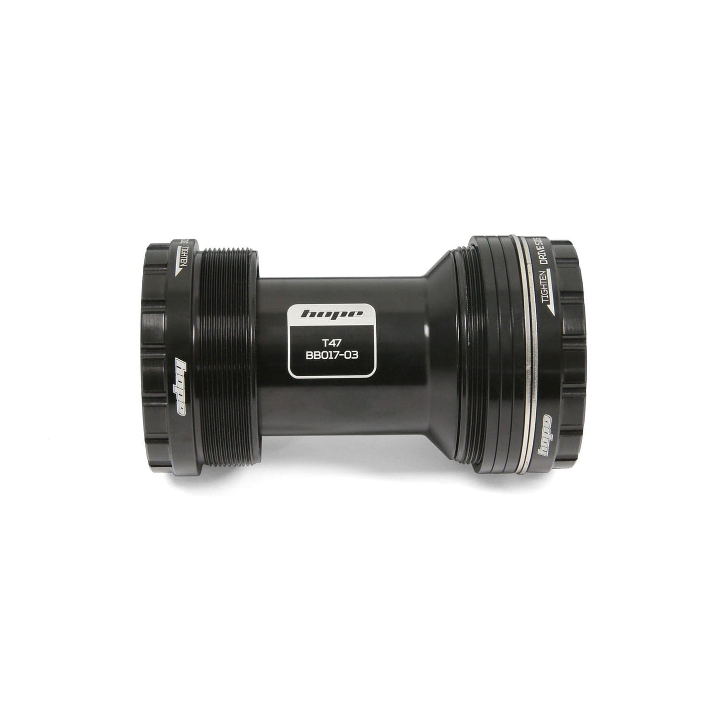 Boîtier de Pédalier HOPE T47 68/73 mm Axe 30 mm #BBT476830SSN Noir