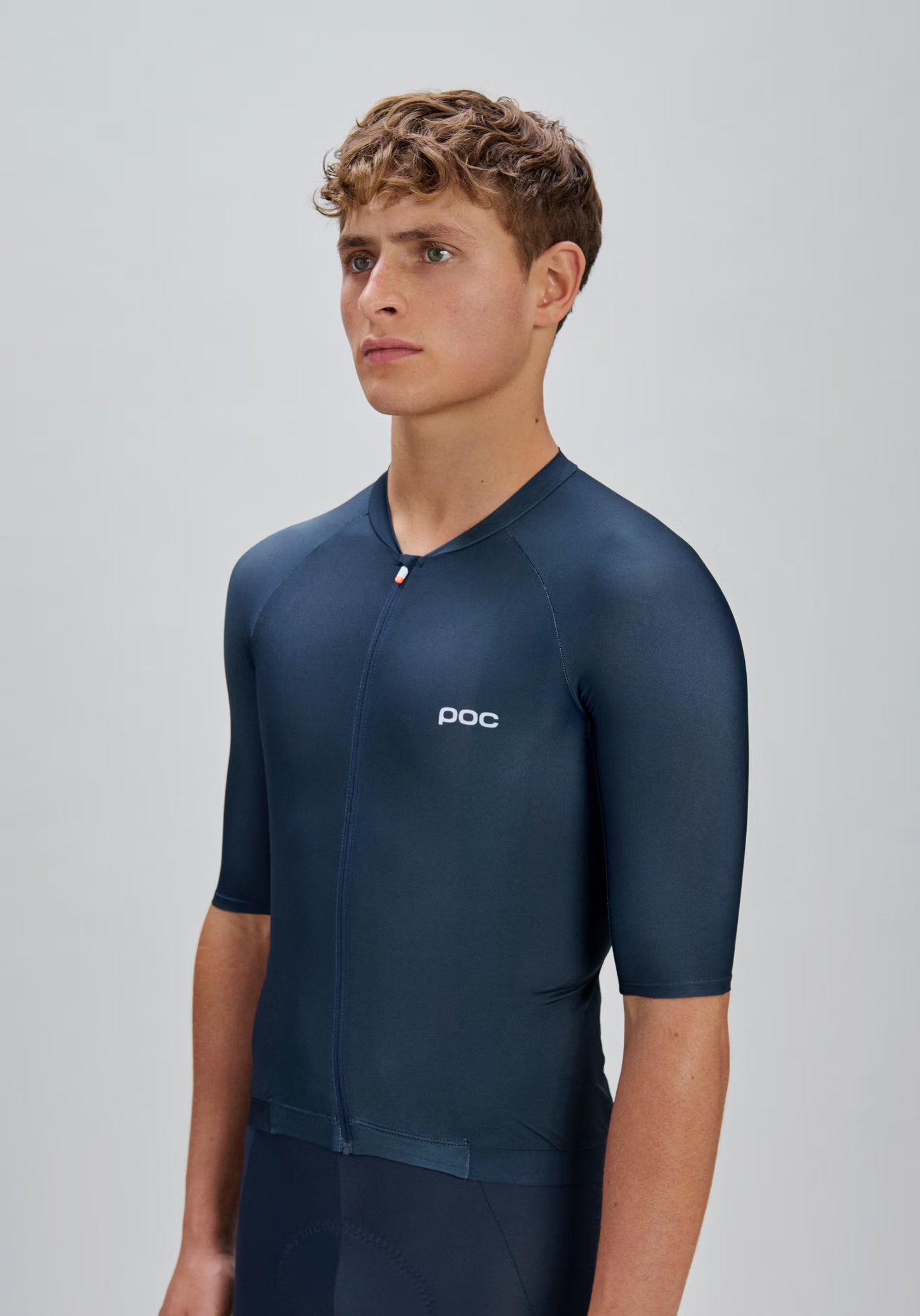 Maillot POC PRISTINE Manches Courtes Marine