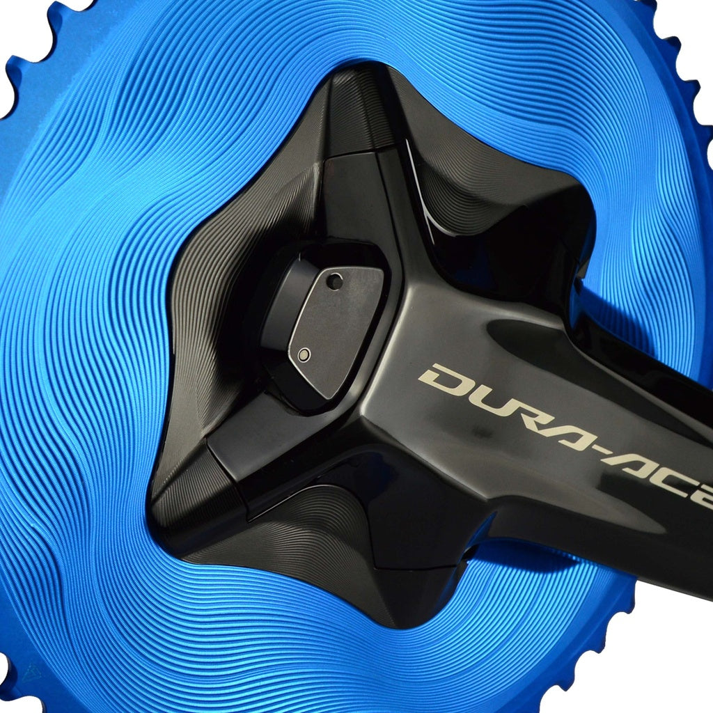 Cache ALUGEAR pour Pédalier Shimano R9200 avec Capteur de Puissance