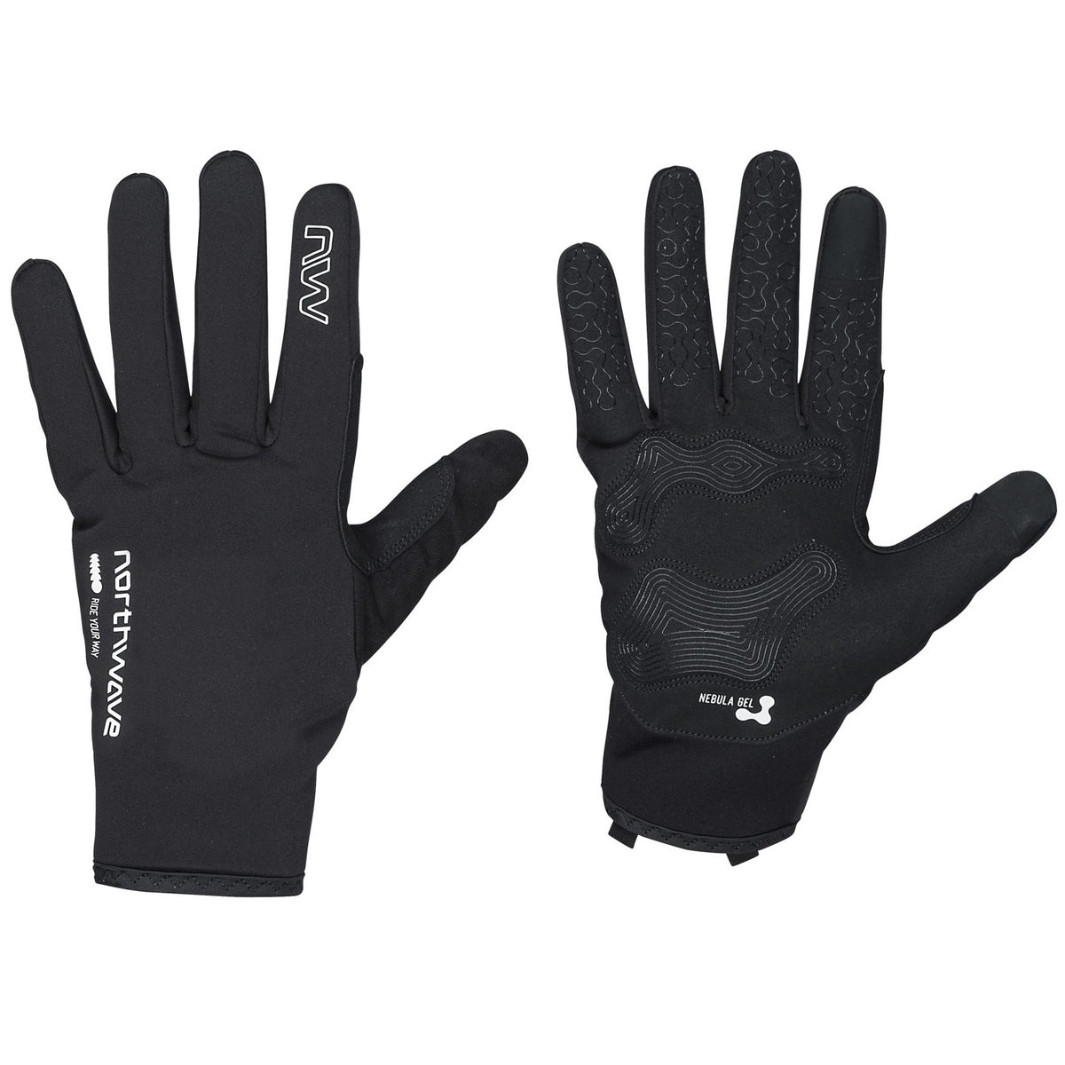 Gants NORTHWAVE FAST PRO GEL WINTER Noir