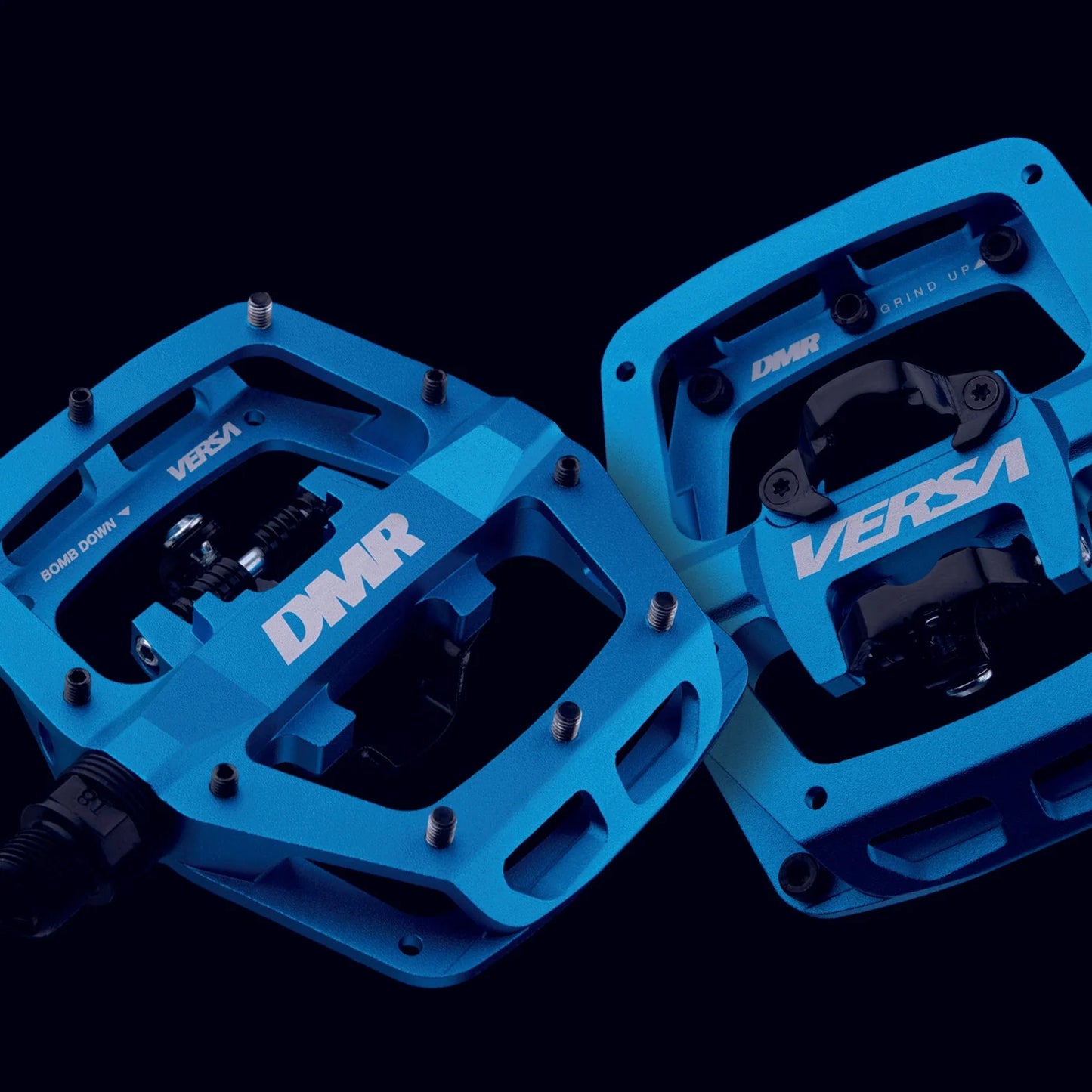 Pédales Plates / Autos DMR VERSA Bleu