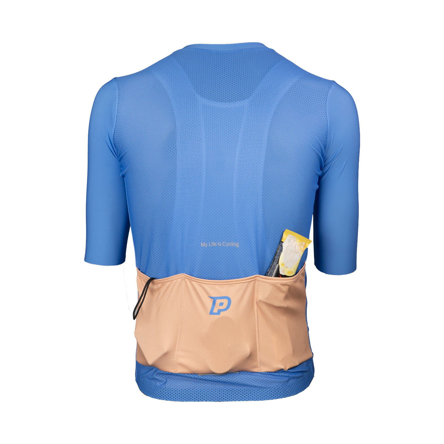 Maillot PROBIKESHOP Manches Courtes Bleu/Lilas