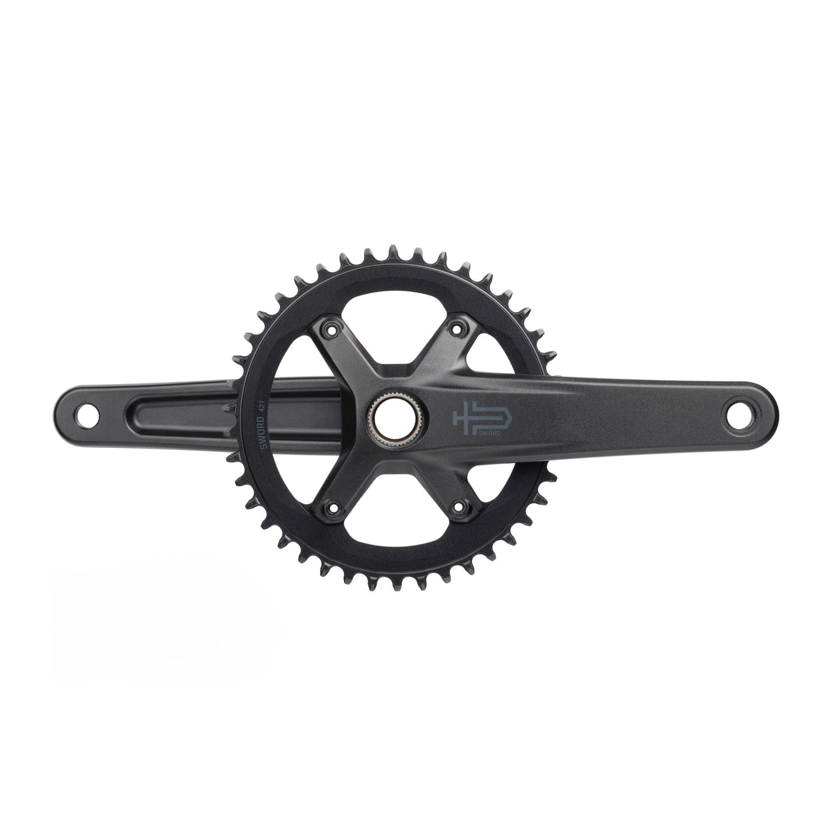 Pédalier MICROSHIFT SWORD 1x 42 dents FC-G7000-42