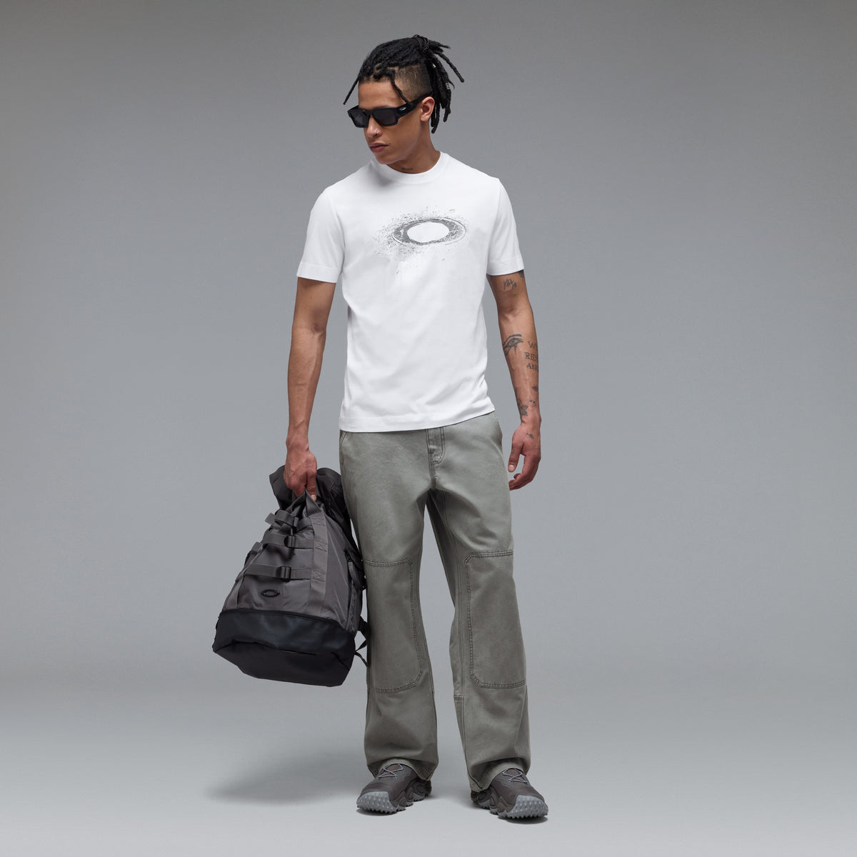 T-Shirt OAKLEY LUNAR ELLIPSE Blanc