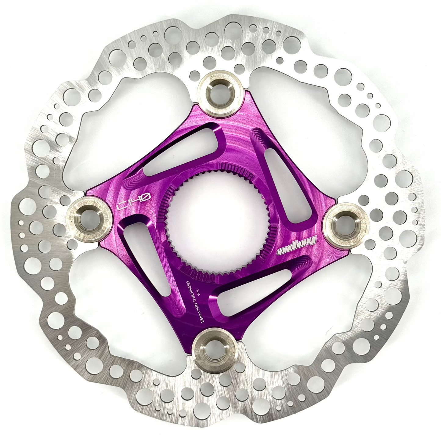 Disque Flottant HOPE Centerlock Violet