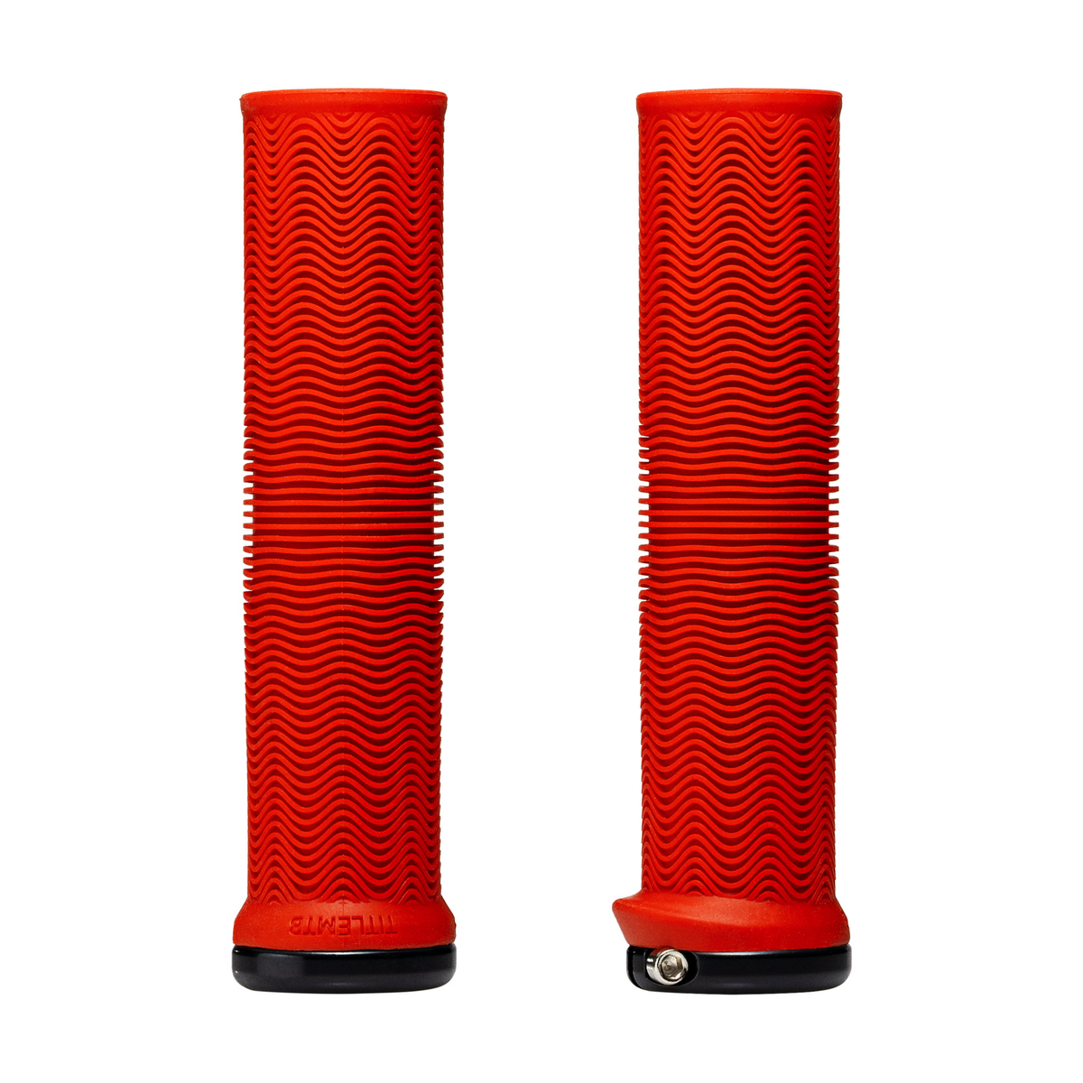 Grips Title MTB LO1 Rouge - vue verticale