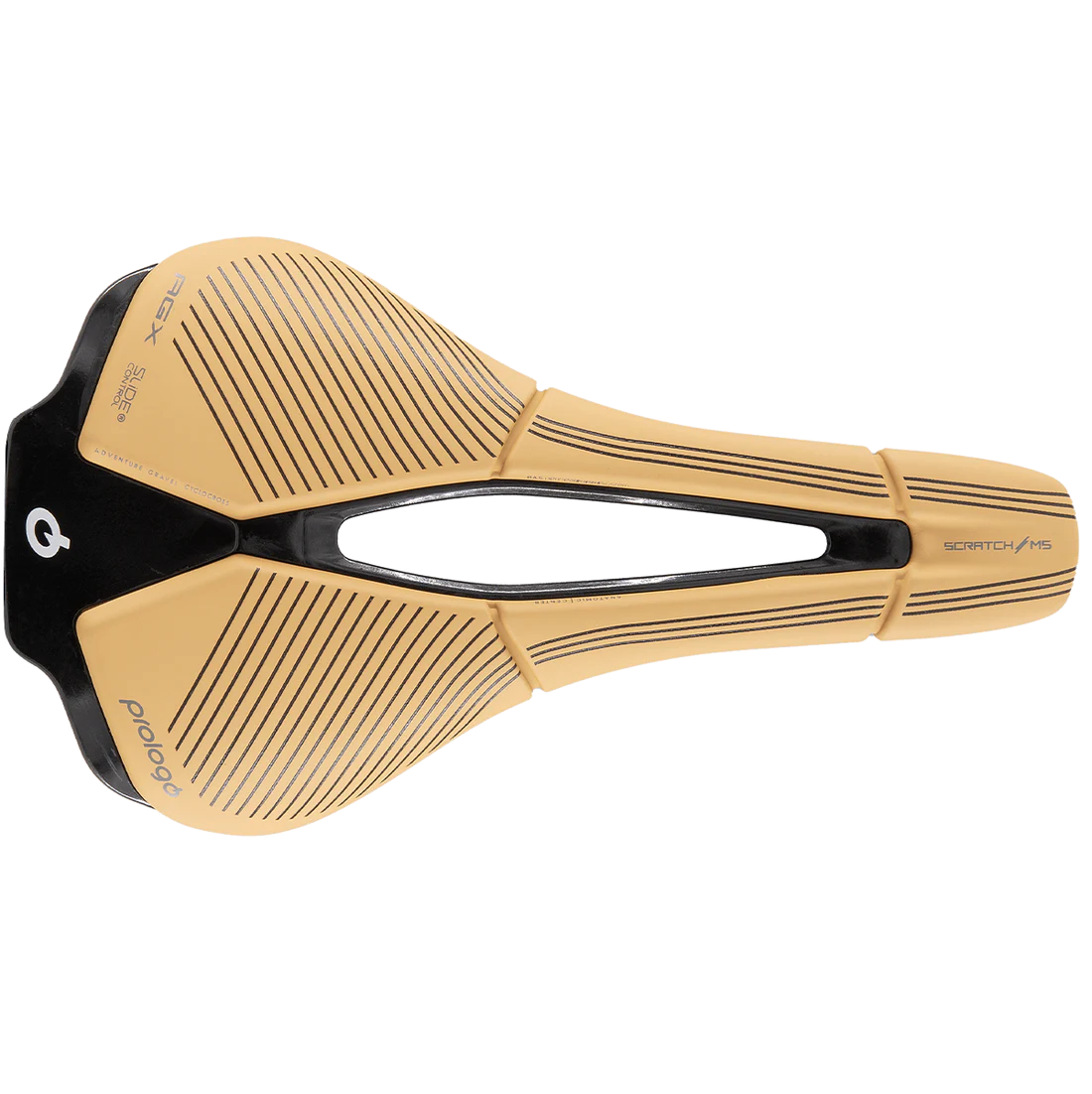 Selle PROLOGO SCRATCH M5 PAS AGX SLIDE CONTROL Rails Tirox Beige