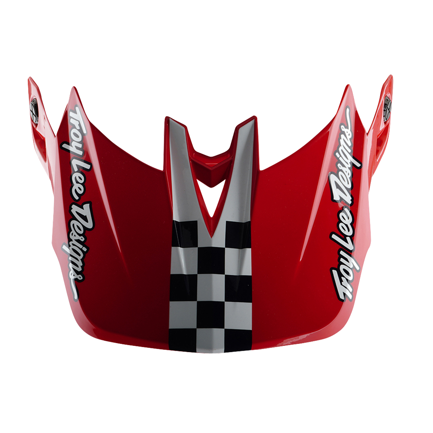 Casque VTT TROY LEE DESIGNS D4 POLYACRYLITE MIPS FIFTY 50 Blanc/Rouge