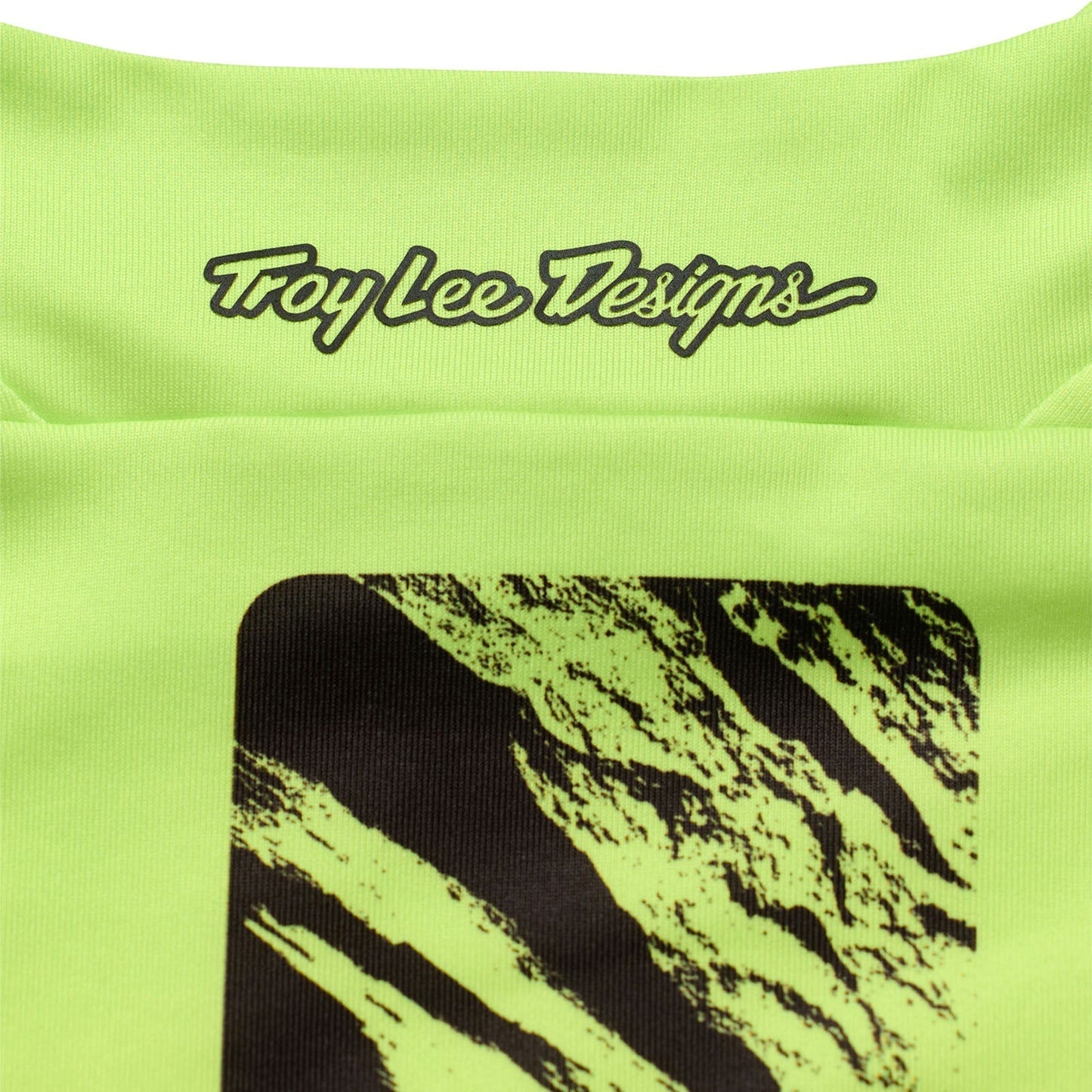 Maillot TROY LEE DESIGNS SKYLINE CHILL ROCKSLIDE Manches Longues Jaune