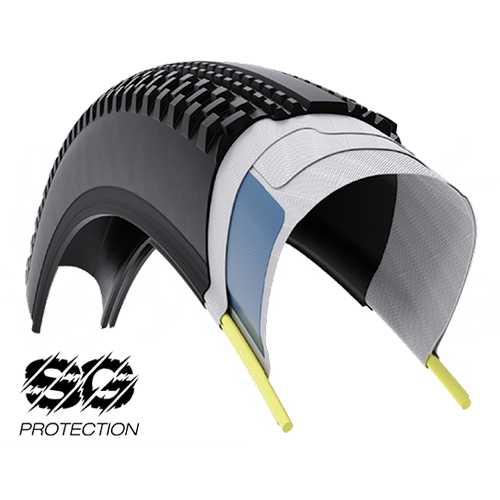 Pneu WTB VULPINE S TCS LIGHT FAST ROLLING DUAL DNA SG 700x40c Tubeless Ready Beige