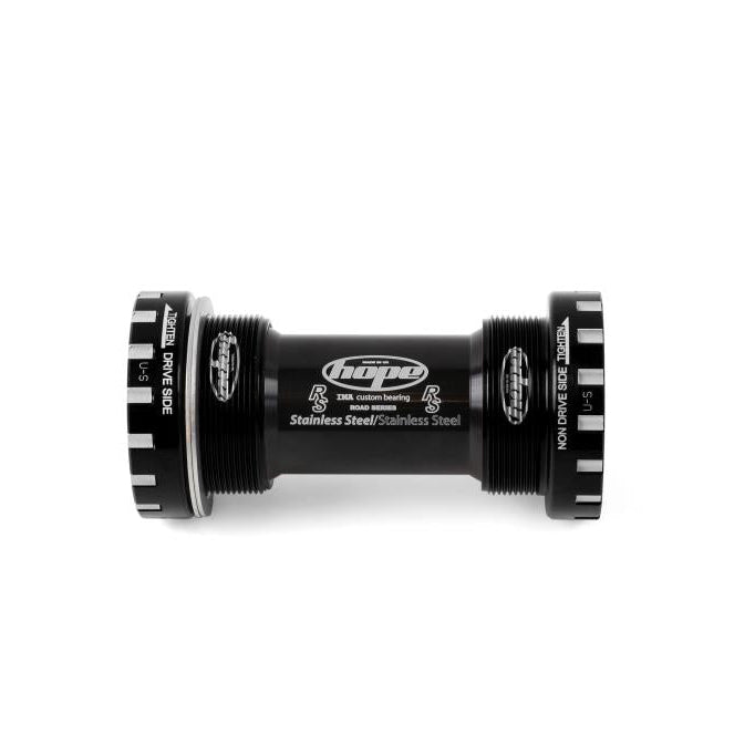 Boîtier de Pédalier HOPE 68/73 mm Axe 24 mm Route Noir