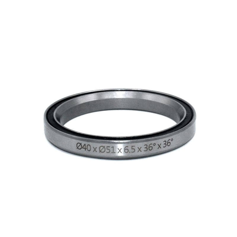 Roulement de Direction BLACK BEARING D11 Inox 40 x 51 x 6.5 mm 36/36°
