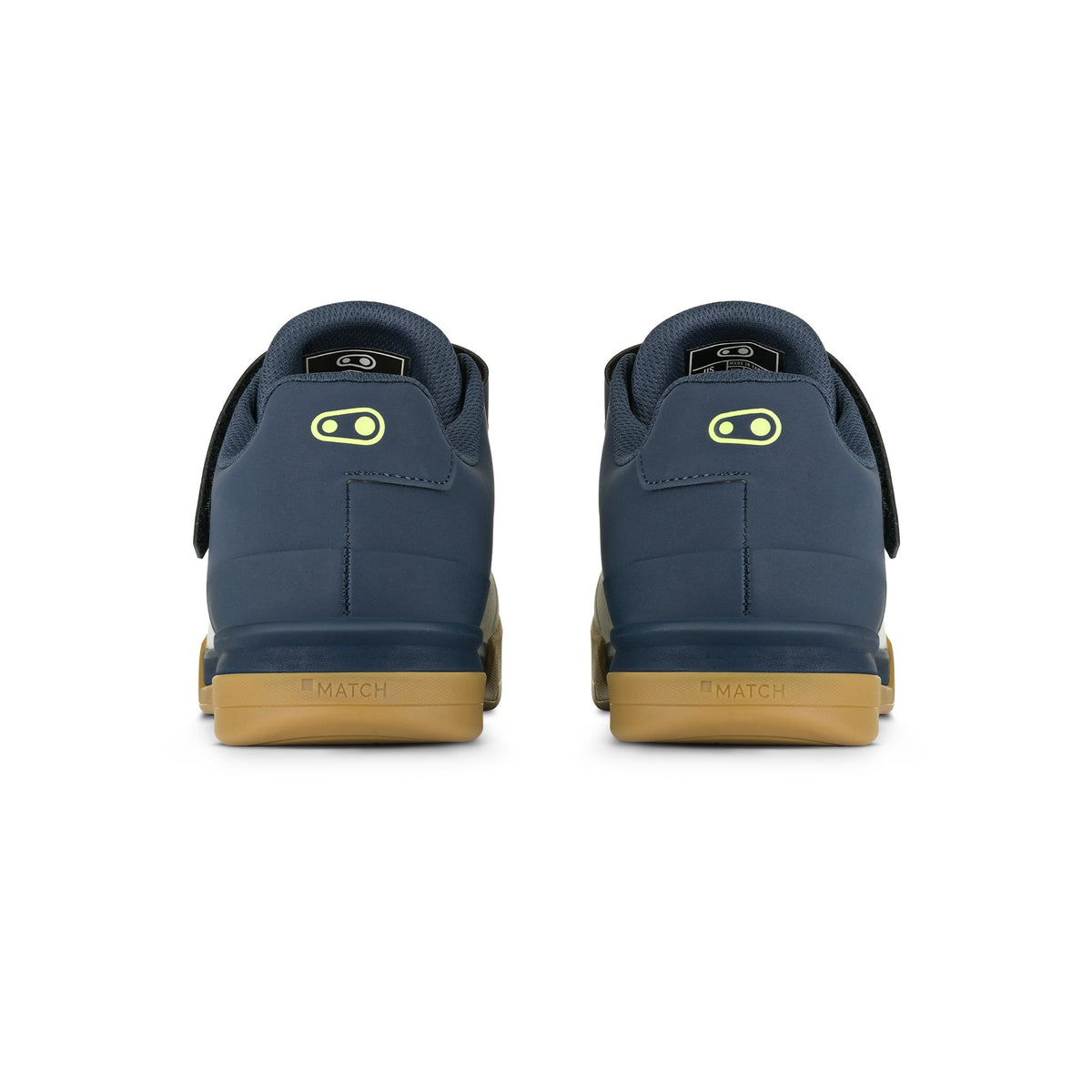 Chaussures VTT CRANKBROTHERS MALLET BOA CLIP Marine/Gris/Gum — vue arrière
