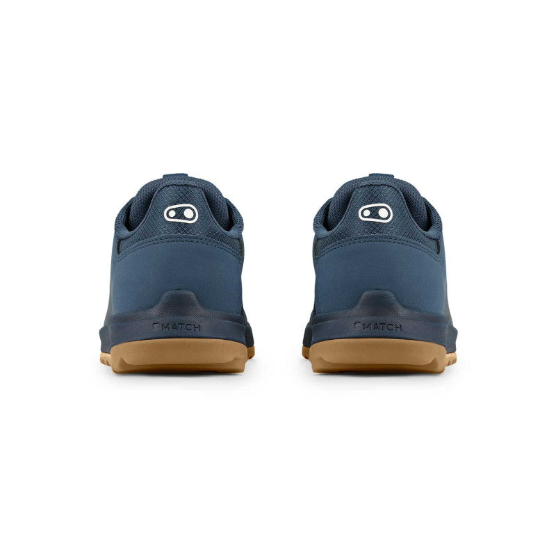 Chaussures VTT CRANKBROTHERS STAMP TRAIL LACE Bleu/Gum — vue arrière