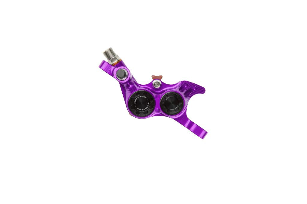 Etrier de Frein HOPE RX4+ SL PM 4 Pistons Minéral Violet