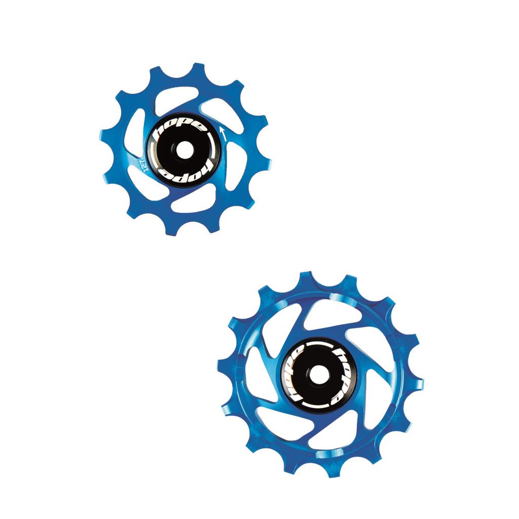 Galets de Dérailleur Arrière 12V HOPE Sram 12/14 Dents Bleu