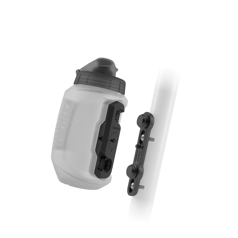 Kit Bidon et Porte-Bidon FIDLOCK TWIST UNI BASE 550 ml Transparent