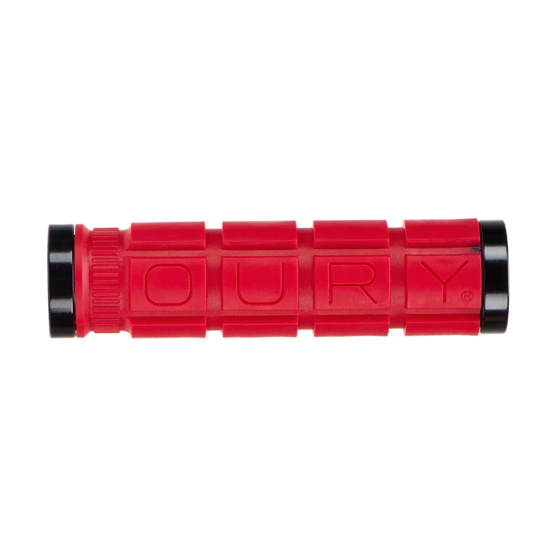 Grips OURY Double Lock-on 127mm Rouge