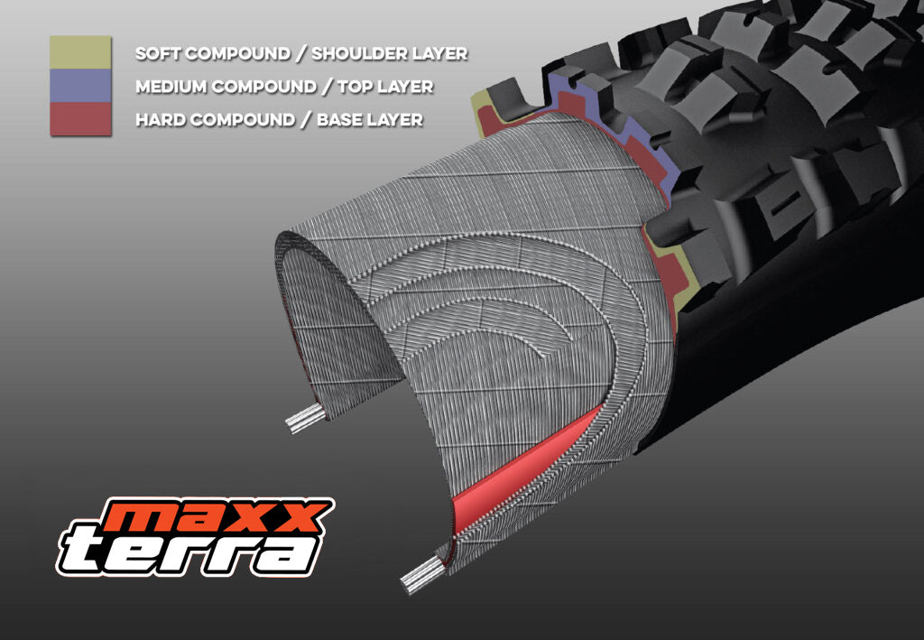 Pneu MAXXIS MINION DHR II 29x2.40 Exo MaxxTerra Tubeless Ready Souple
