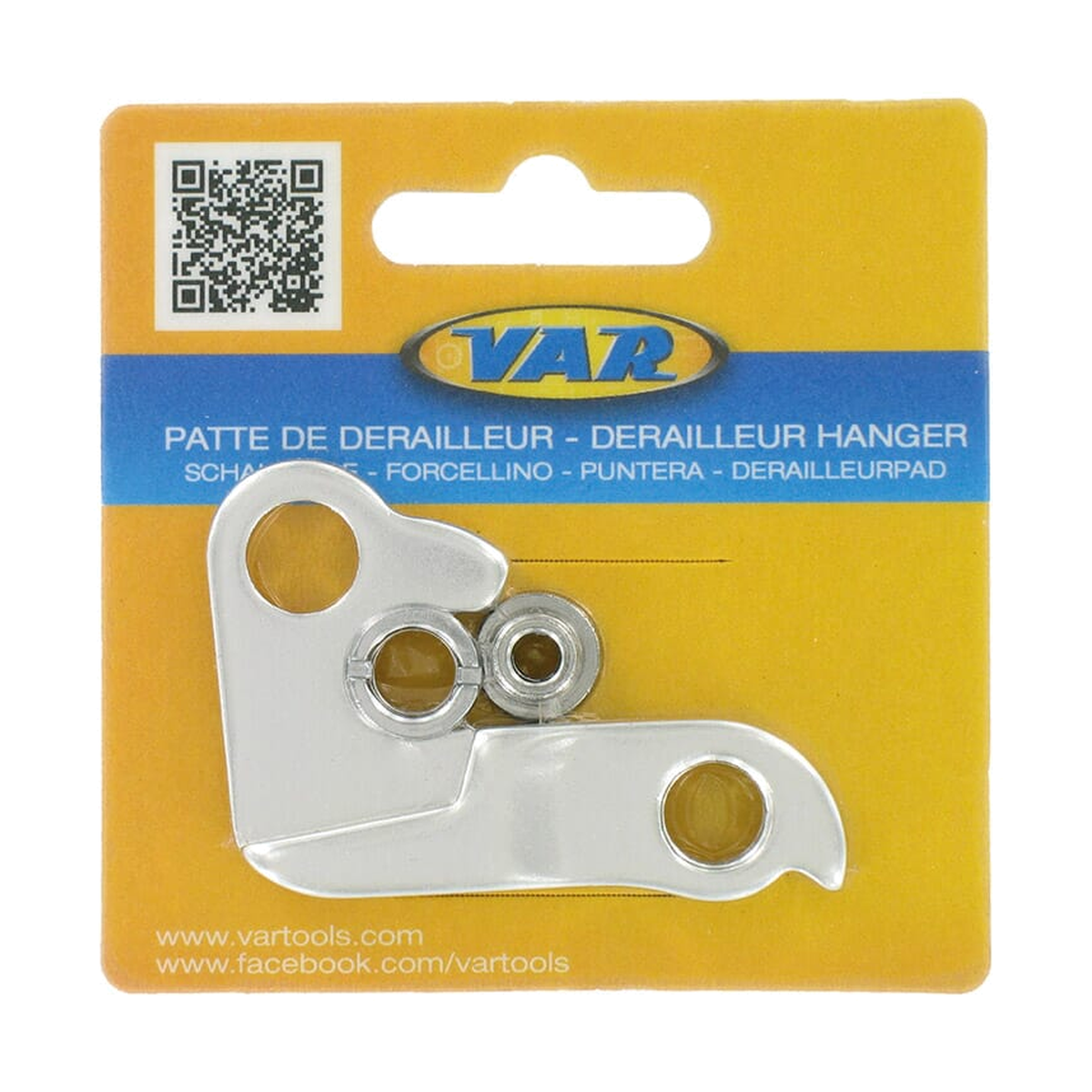Patte de Dérailleur VAR DH-69134 Giant — vue produit sur fond blanc