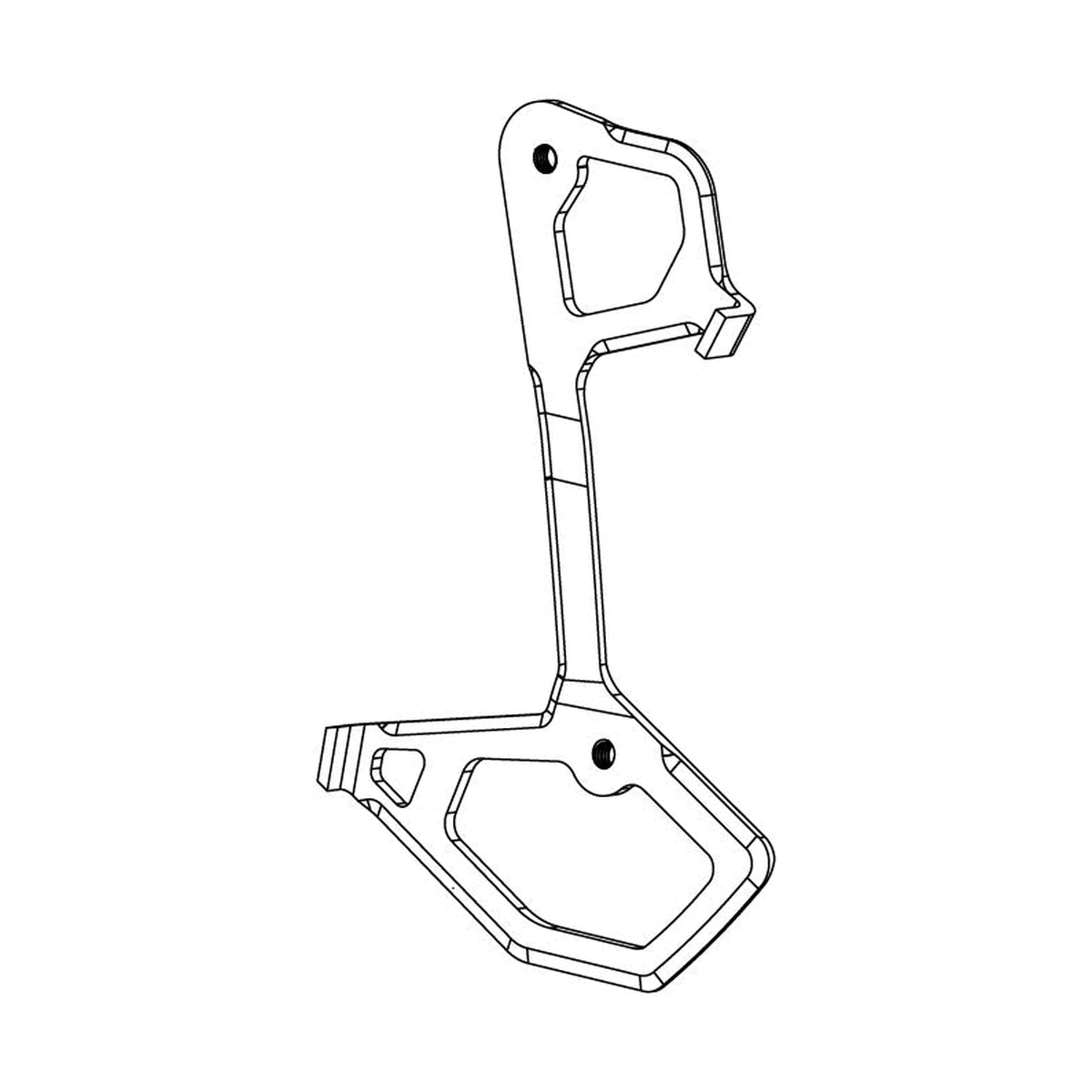 Chape Interne de Dérailleur SRAM GX T-Type Eagle AXS — illustration d'origine cadrée sur fond blanc