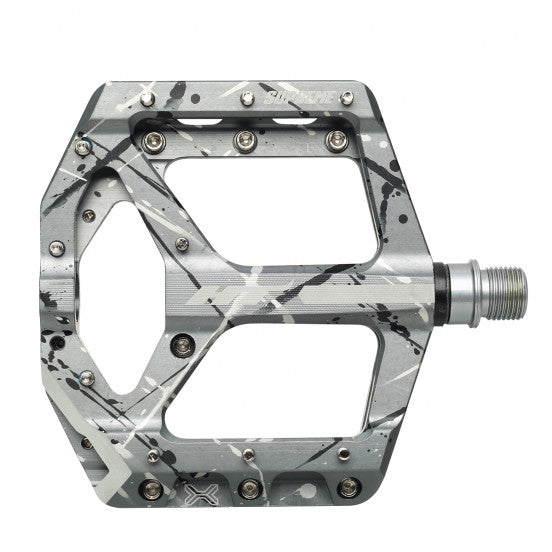 Pédales Plates HT COMPONENTS ANS10 SUPREME Gris Camo