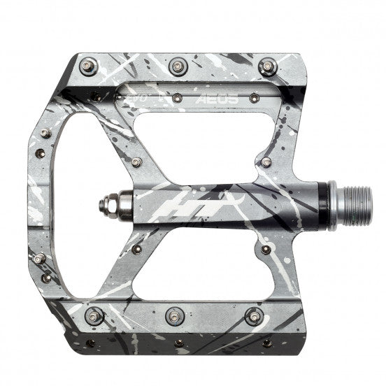 Pédales Plates HT COMPONENTS EVO+ AE05 Gris Camo