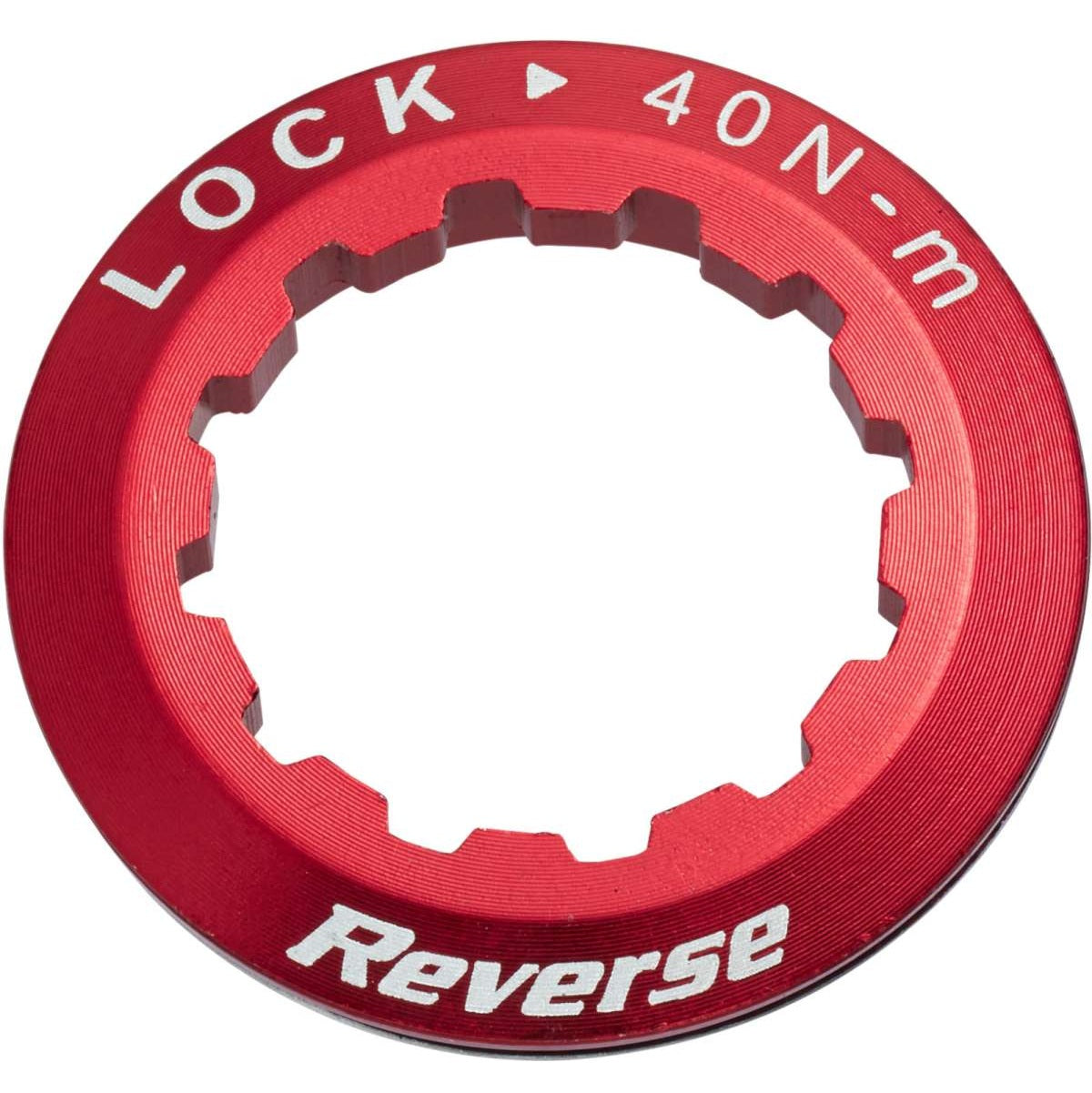 Ecrou de Cassettte 8/11V REVERSE COMPONENTS Rouge