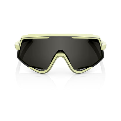 Lunettes 100% GLENDALE Soft Tact Glow Jaune Smoke Lens