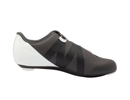 Chaussures route Sidi Ergo 6S anthracite et blanc, vue de profil intérieur