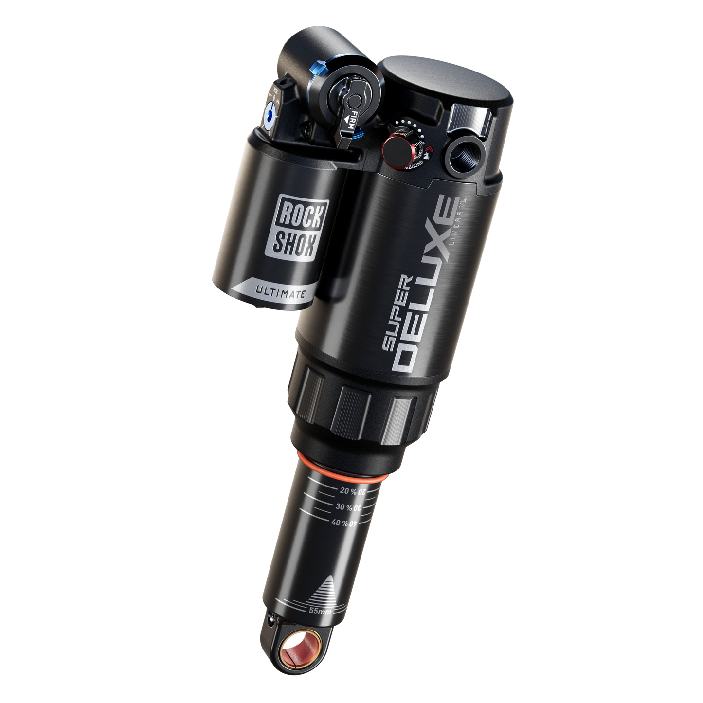 Amortisseur ROCKSHOX SUPER DELUXE ULTIMATE RC2T LINEAR XL D1 Trunnion pour Yeti MTE 2025+