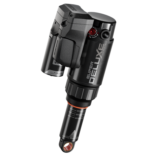 Amortisseur ROCKSHOX SUPER DELUXE ULTIMATE FLIGHT ATTENDANT RC3 HBO LINEAR XL D1 Trunnion pour Trek Fuel EX 2023+