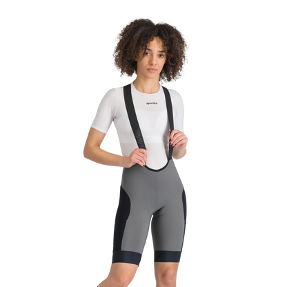 Cuissard Court à Bretelles SPORTFUL SUPERGIARA 2 Femme Gris/Noir