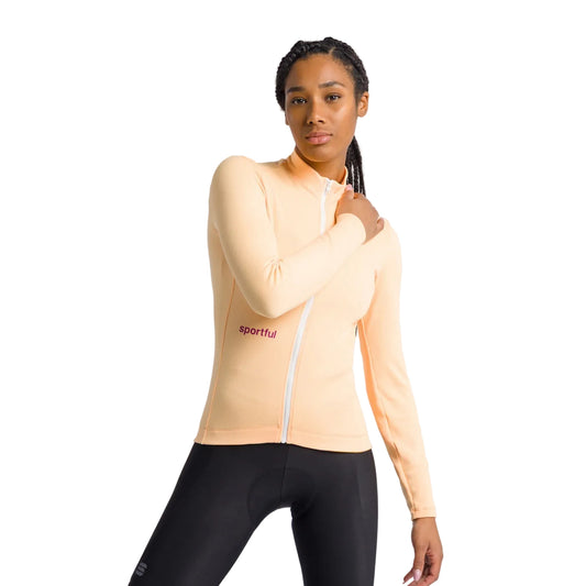 Maillot SPORTFUL CLASSIC Femme Manches Longues Jaune