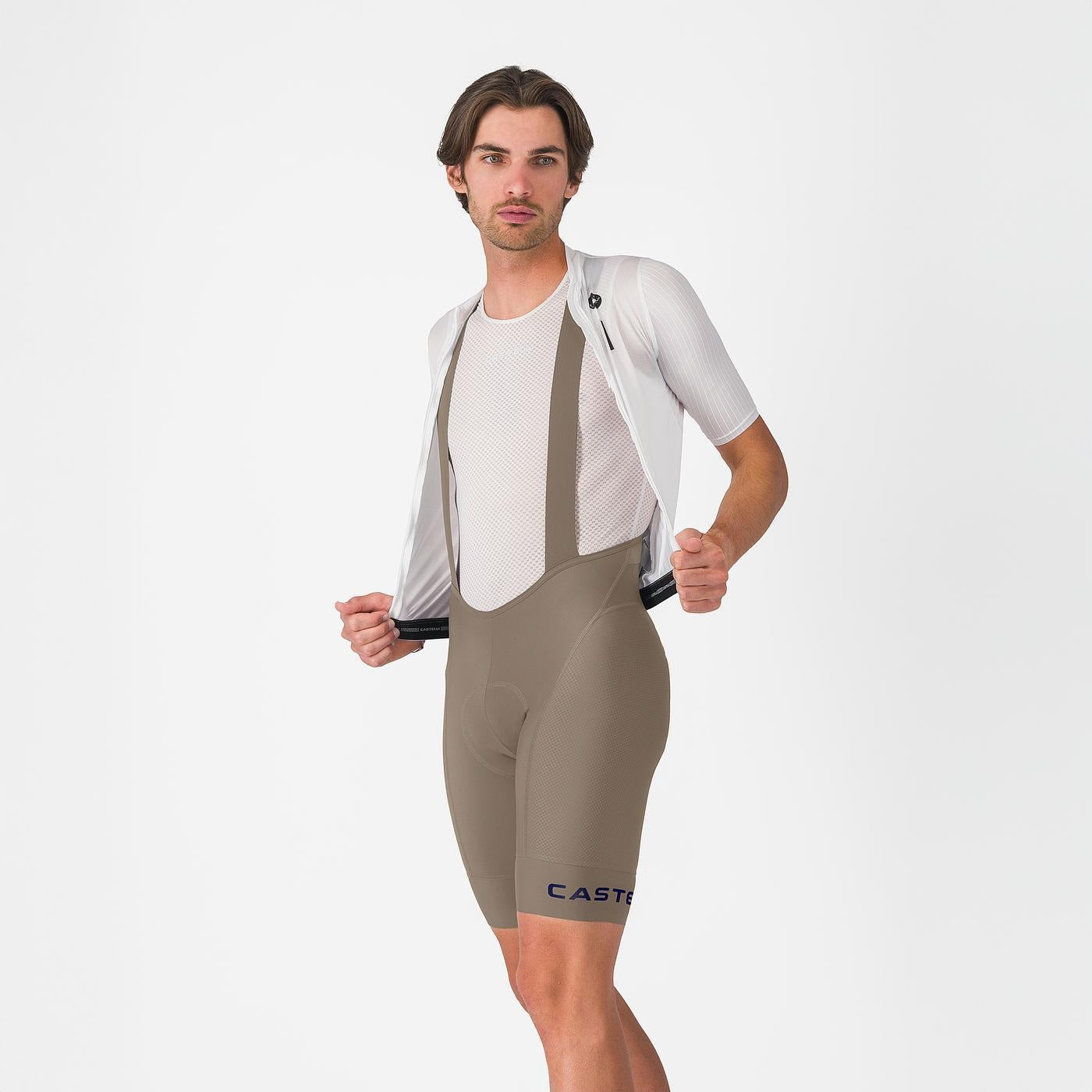 Cuissard Court à Bretelles CASTELLI COMPETIZIONE 2 KIT Clay