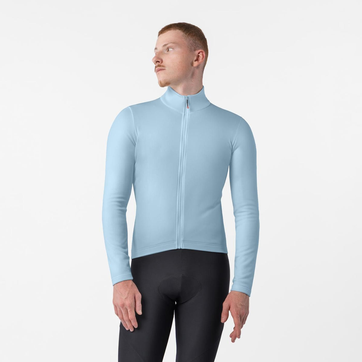 Maillot CASTELLI COMPETIZIONE THERMAL Manches Longues  Bleu Ciel