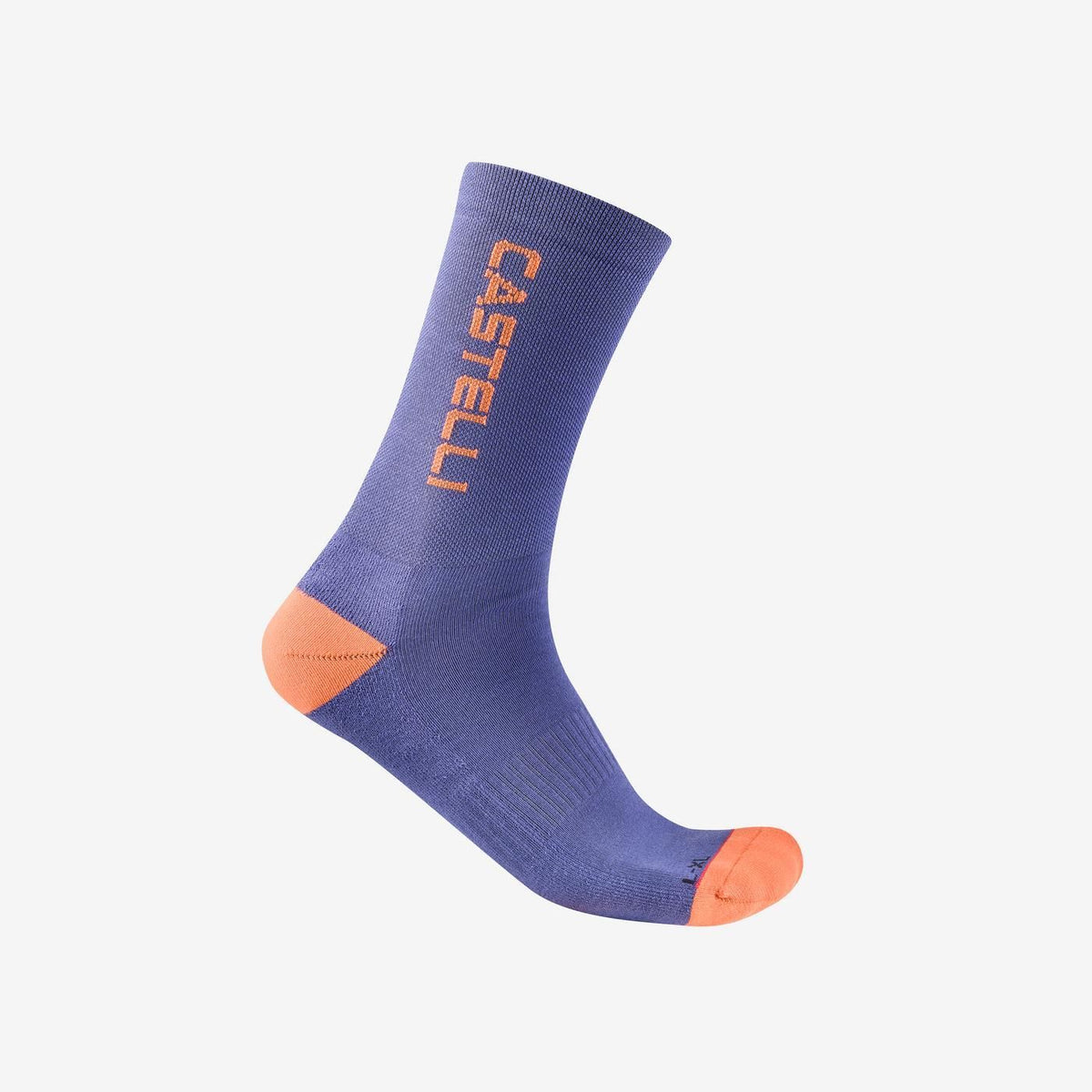 Chaussettes CASTELLI SWEETSPOT 20 THERMAL Violet/Orange